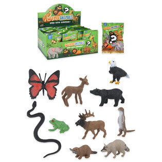 Bolsas Sorpresa Animales Salvajes en Expositor (60 uds)