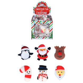 Figuras Squishy de Navidad para Tómbola (96 uds.)